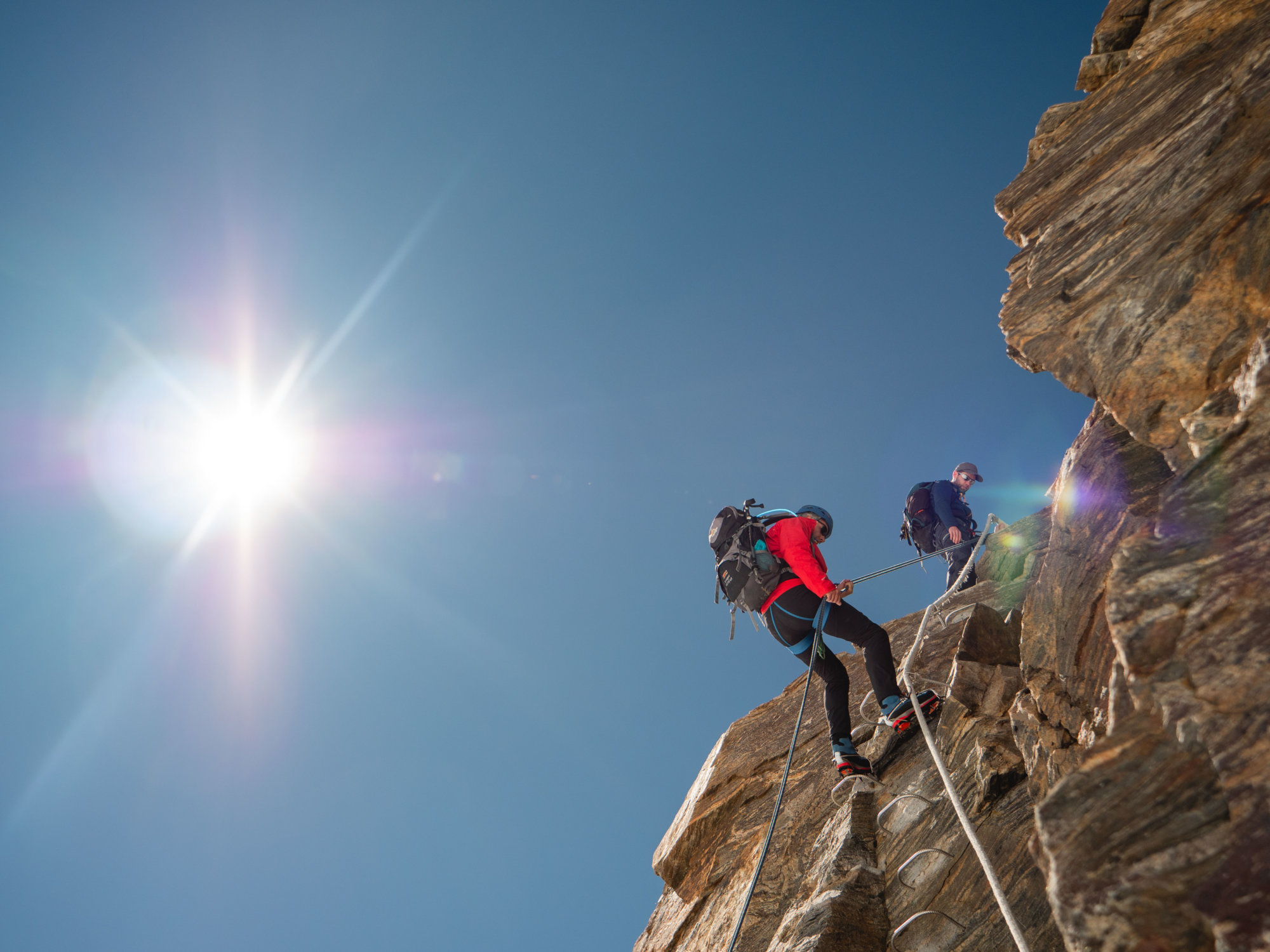 Beklim 7x een 4000er met een gecertificeerde berggids in het Monte Rosa massief