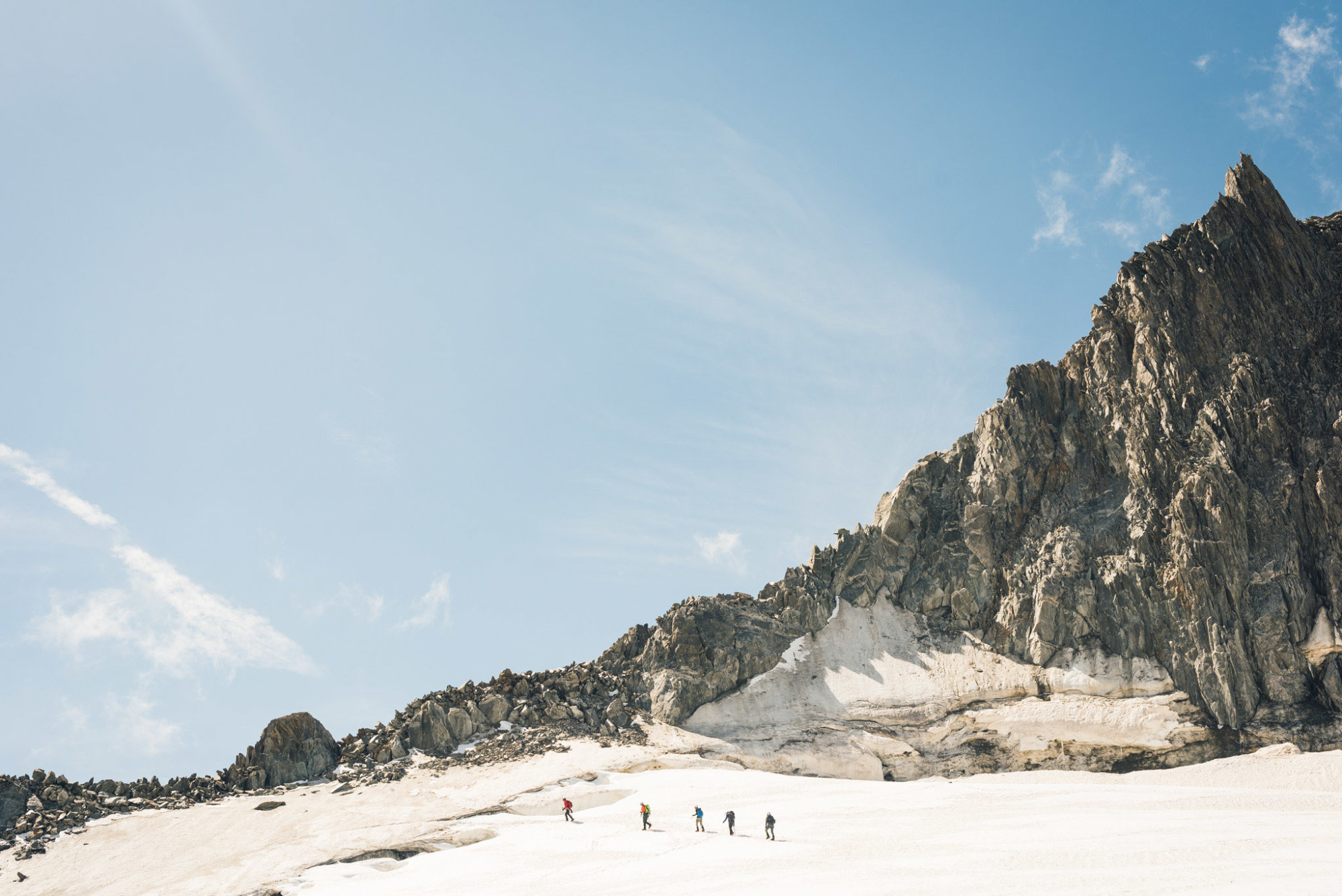 Beklim tijdens de C1 in Chamonix je eerste 4000er met een Nederlandse berggids