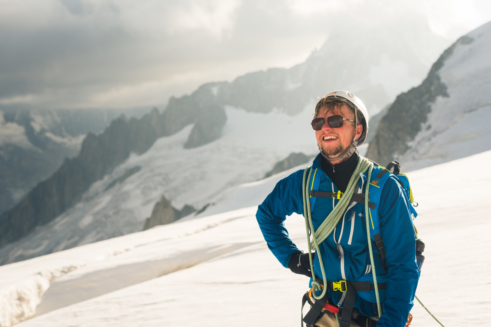 Beklim tijdens de beginnerscursus alpinisme je eerste 4000er met een Nederlandse berggids