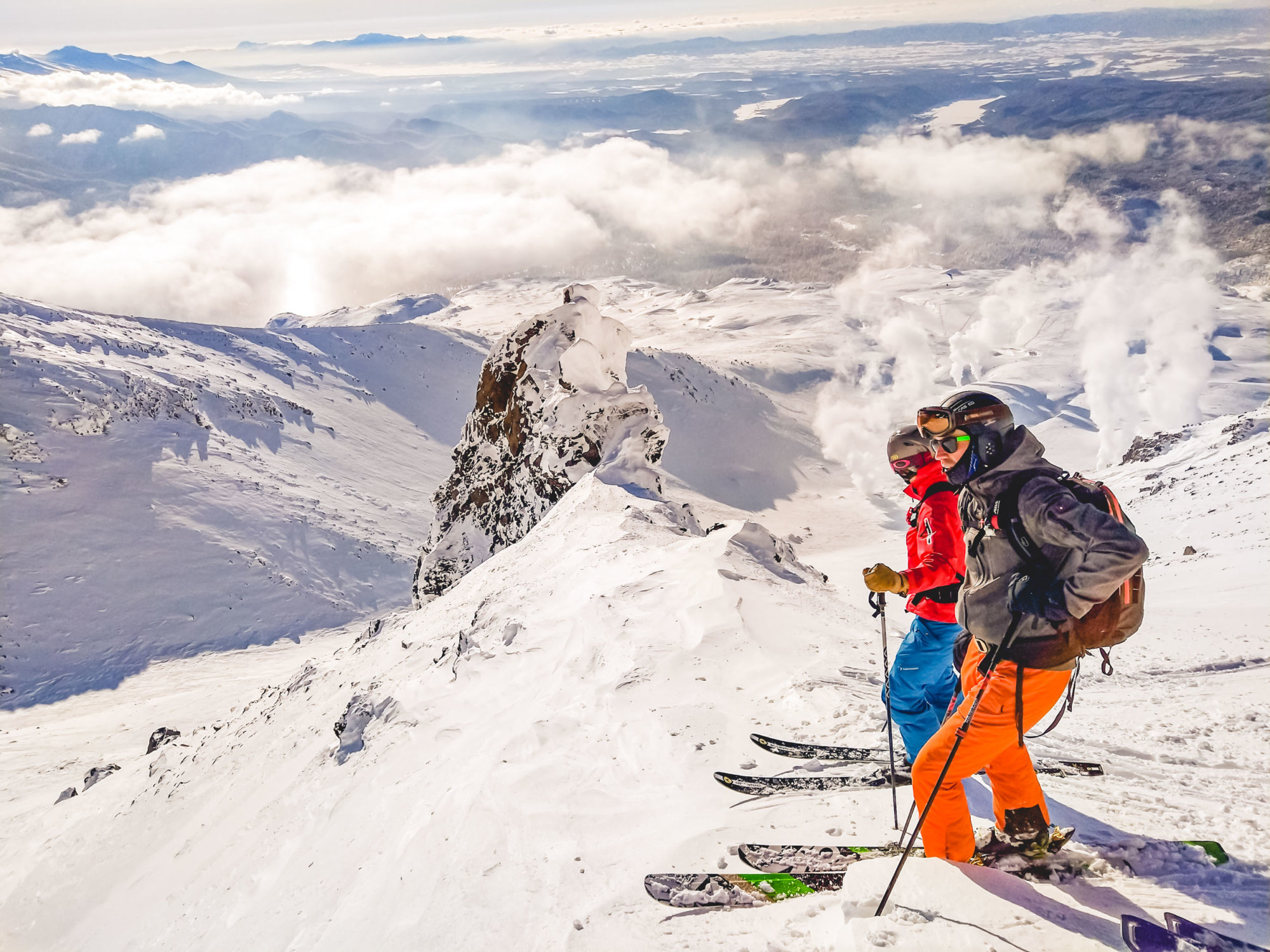voor Mededogen Onbevreesd Freeriden in Hokkaido, Japan met Jelle Staleman ski- en berggids