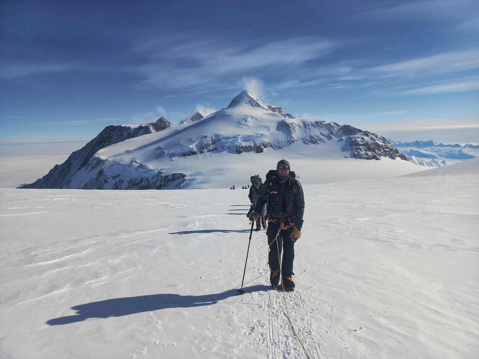 Mount Vinson beklimmen expeditie met Lukas Furtenbacher