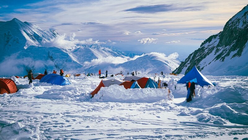 14K kamp op Denali
